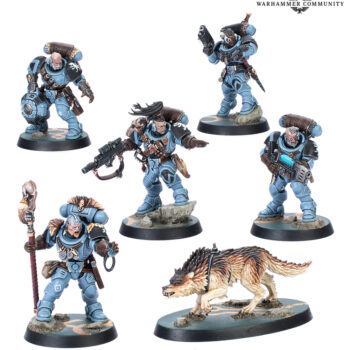 Space Wolves: Comando de Exploradores Lobo
