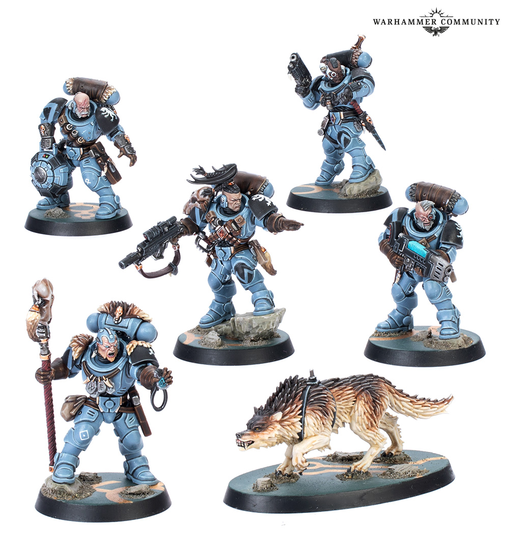 Space Wolves: Comando de Exploradores Lobo