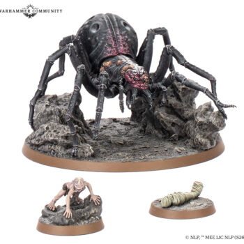 The Path of Cirith Ungol: Shelob & Gollum