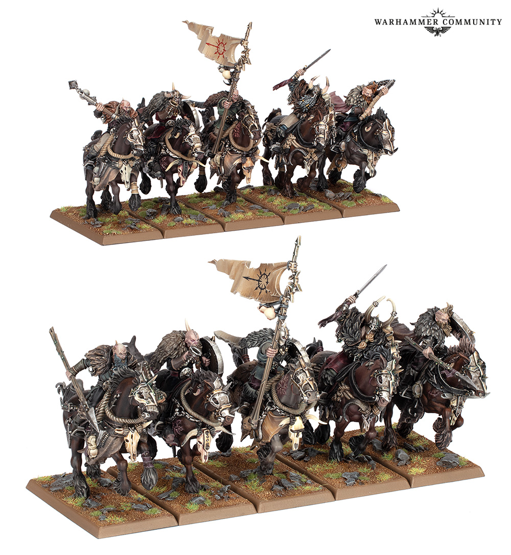 Warriors of Chaos: Chaos Marauder Horsemen