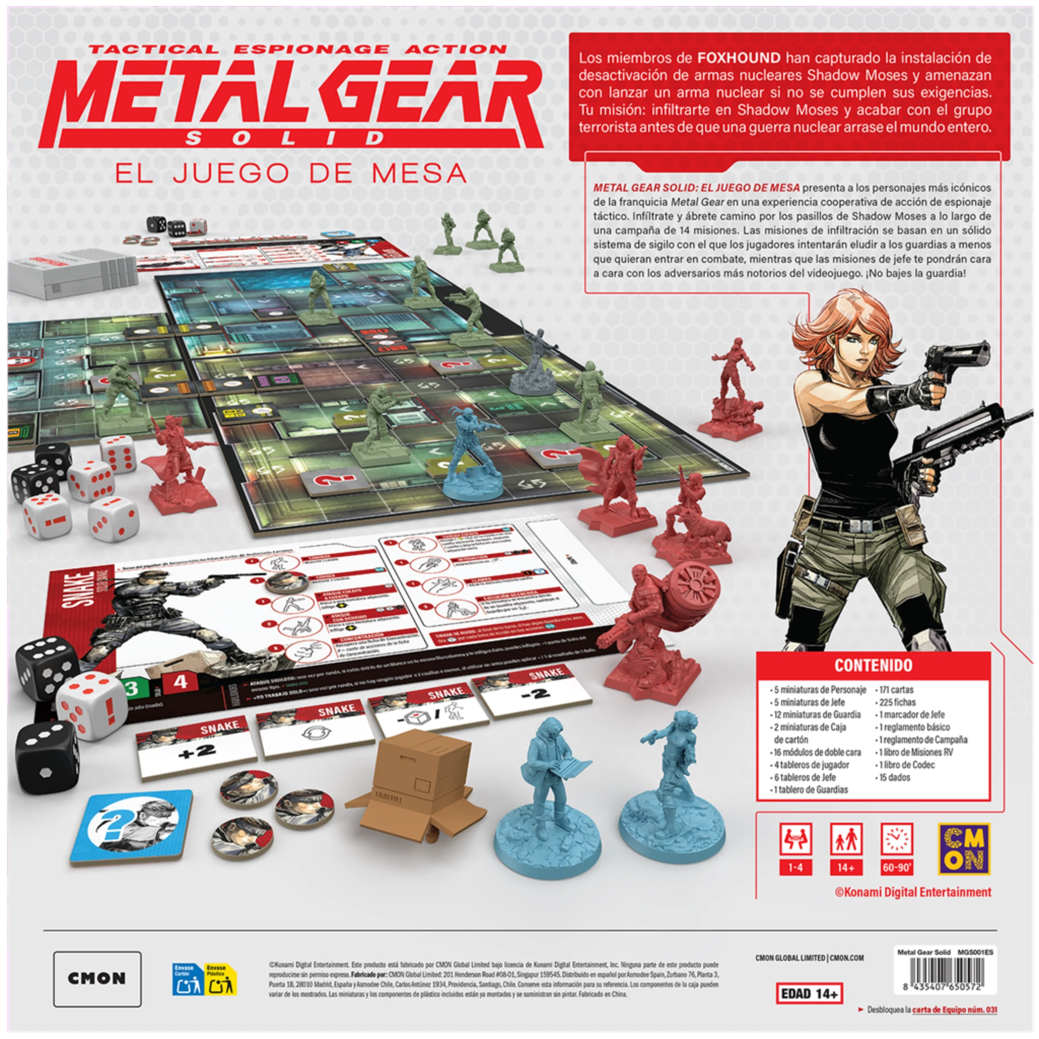 Metal Gear Solid El juego de mesa - Imagen 5