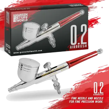Aerografo GSW doble accion 0,2 mm