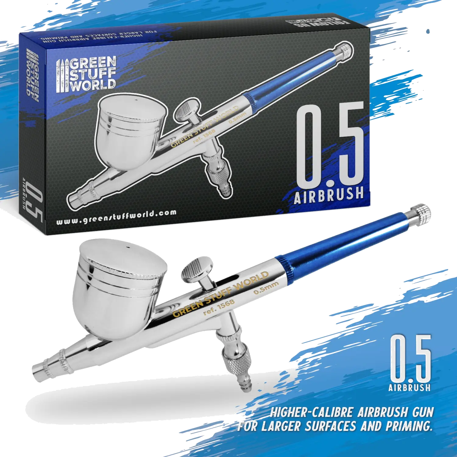 Aerografo GSW doble accion 0,5 mm