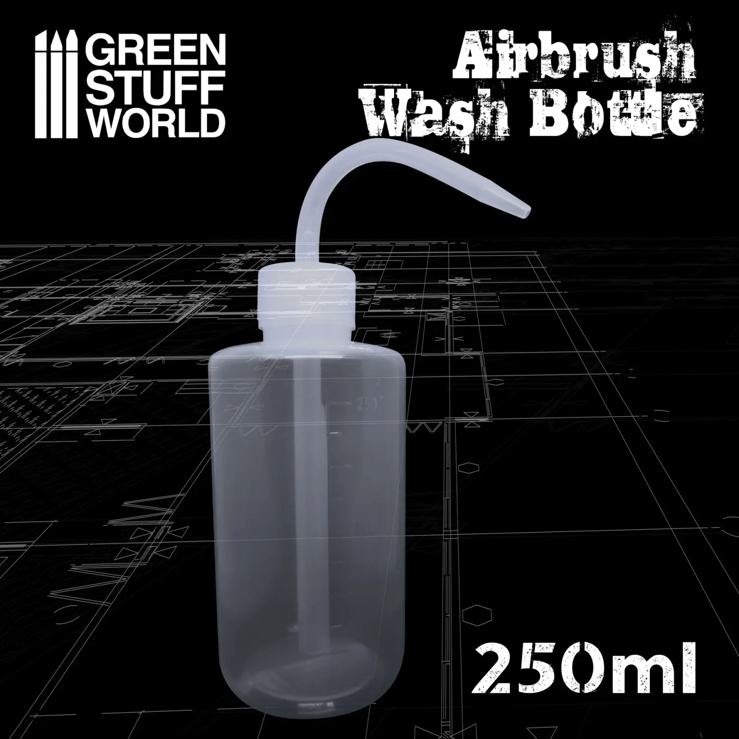 Bote limpiador de aerografos 250 ml