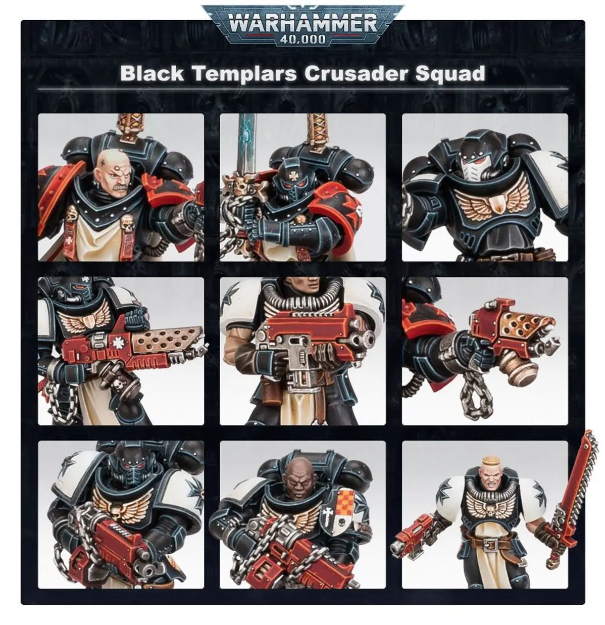 Black Templars: Primaris Crusader Squad - Imagen 3