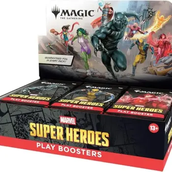 MTG Marvel Super Heroes Caja de Sobres Play EN