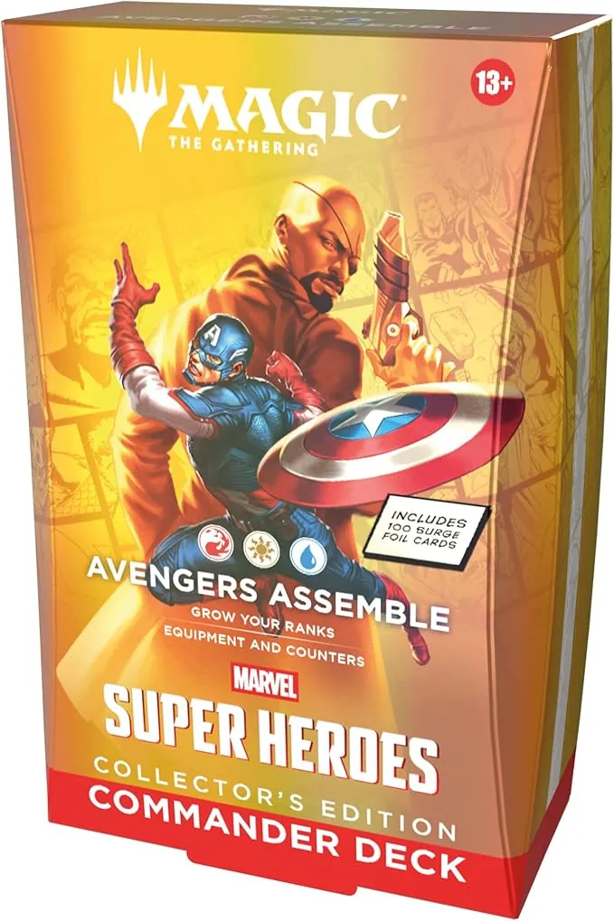 MTG Marvel Super Heroes Commander Collector Avengers Assemble EN