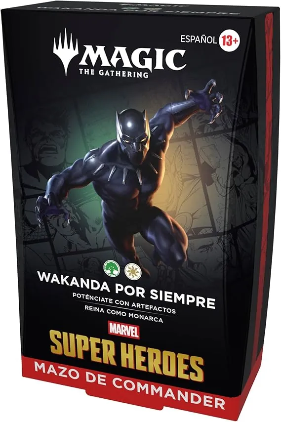 MTG Marvel Super Heroes Commander Wakanda por Siempre ES