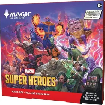 MTG Marvel Super Heroes Scene Box Villains Unleashed EN