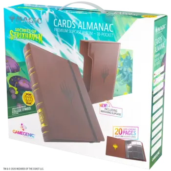 MTG Secrets of Strixhaven Card Almanac 18-Pocket Quandrix