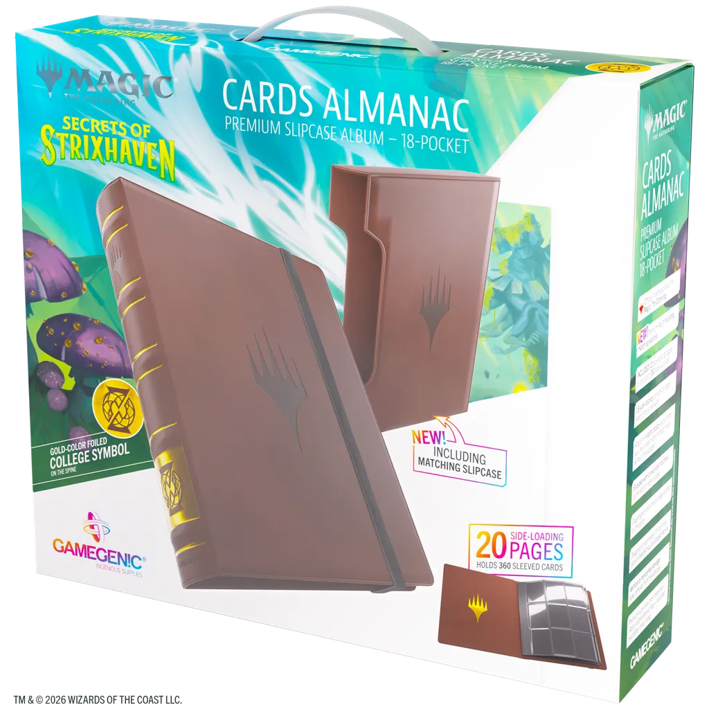 MTG Secrets of Strixhaven Card Almanac 18-Pocket Quandrix