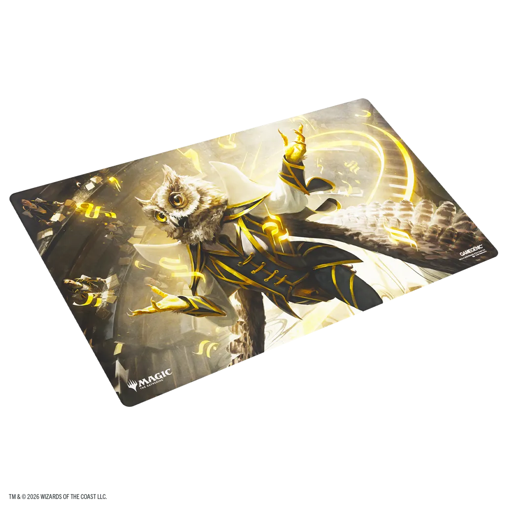 MTG Secrets of Strixhaven Prime Playmat Stirring - Imagen 2