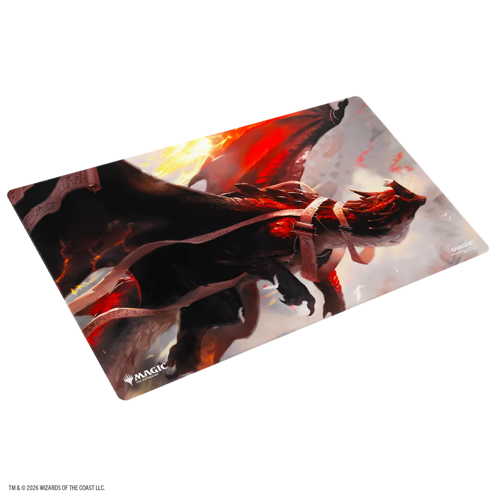 MTG Secrets of Strixhaven Shiny Playmat Lorehold - Imagen 2