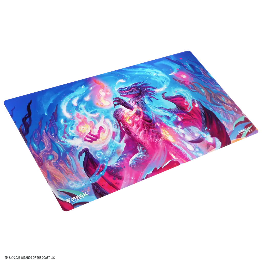 MTG Secrets of Strixhaven Shiny Playmat Prismari - Imagen 2