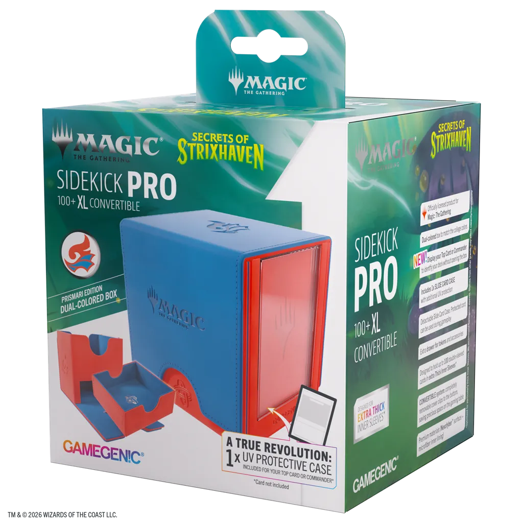MTG Secrets of Strixhaven Sidekick PRO 100+ XL Prismari