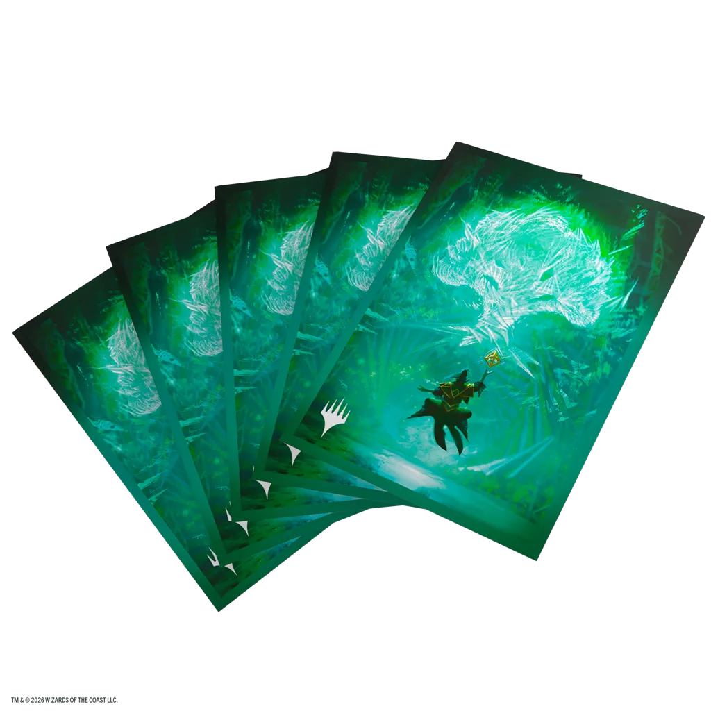 MTG Secrets of Strixhaven Sleeves Forest - Imagen 2