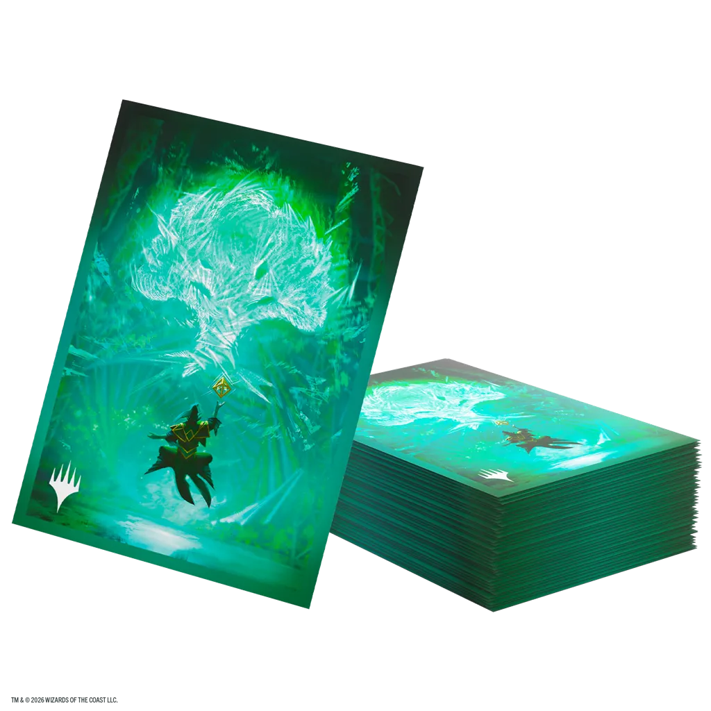MTG Secrets of Strixhaven Sleeves Forest - Imagen 3