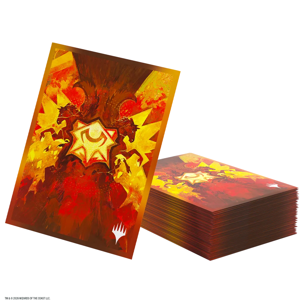 MTG Secrets of Strixhaven Sleeves Lorehold - Imagen 3