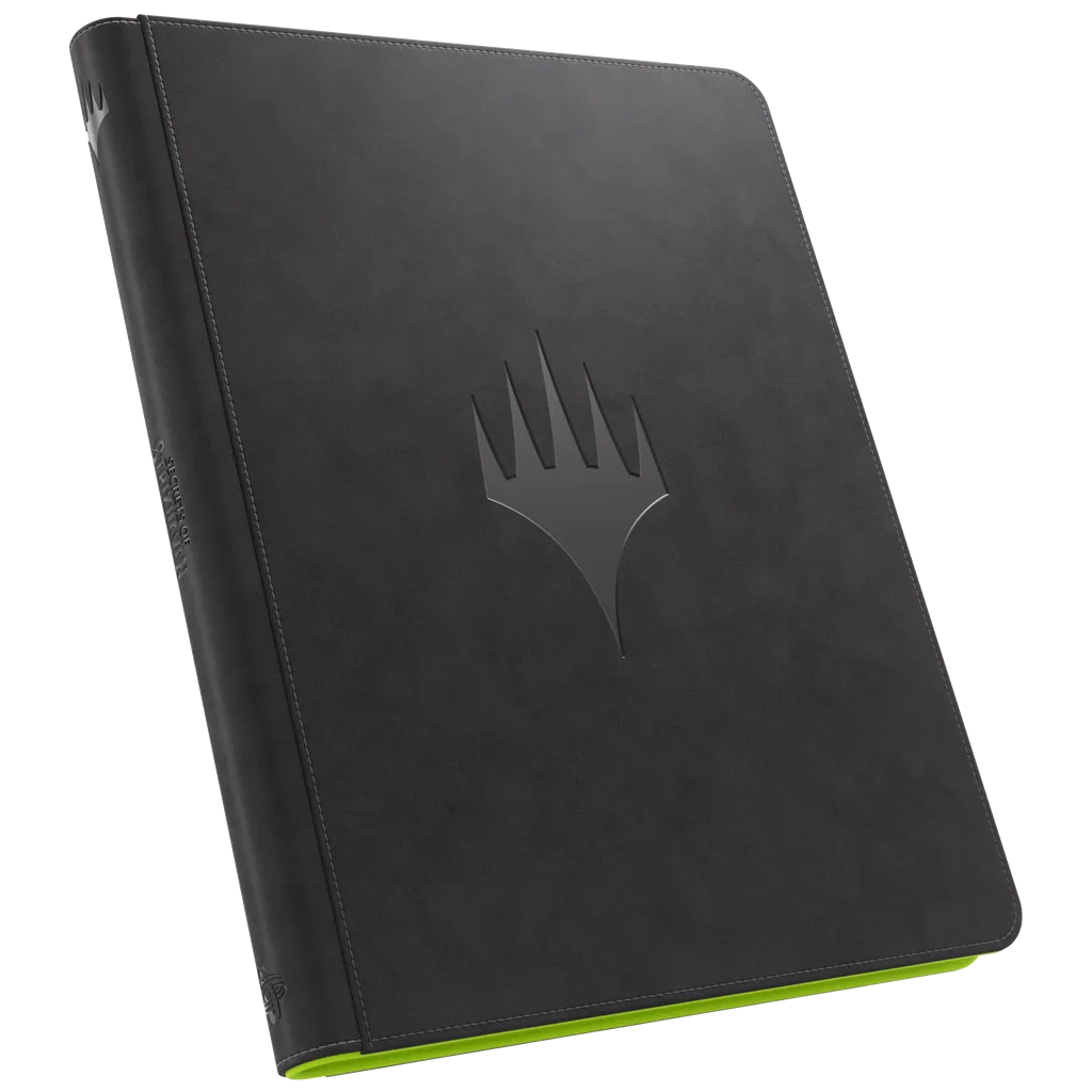 MTG Secrets of Strixhaven Zip-Up Album 18-Pocket Black/Green - Imagen 2