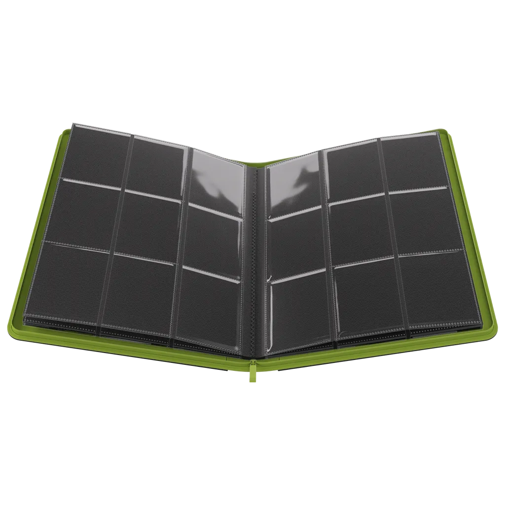 MTG Secrets of Strixhaven Zip-Up Album 18-Pocket Black/Green - Imagen 3