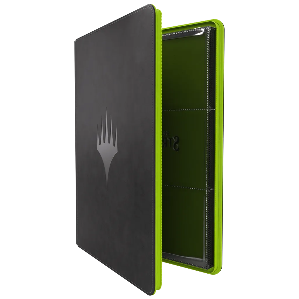 MTG Secrets of Strixhaven Zip-Up Album 18-Pocket Black/Green - Imagen 4