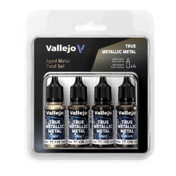 77258 - Metal Envejecido - Set 4 colores
