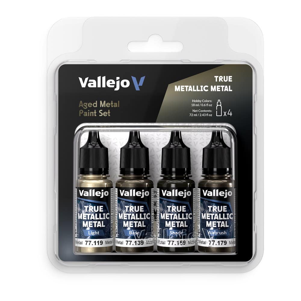 77258 - Metal Envejecido - Set 4 colores
