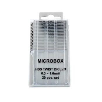 T01001 - Set de 20 brocas, 0,31,6 mm