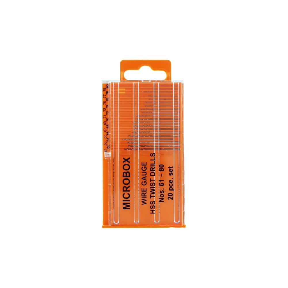 T01002 - Set de 20 brocas, núm. 6180 mm