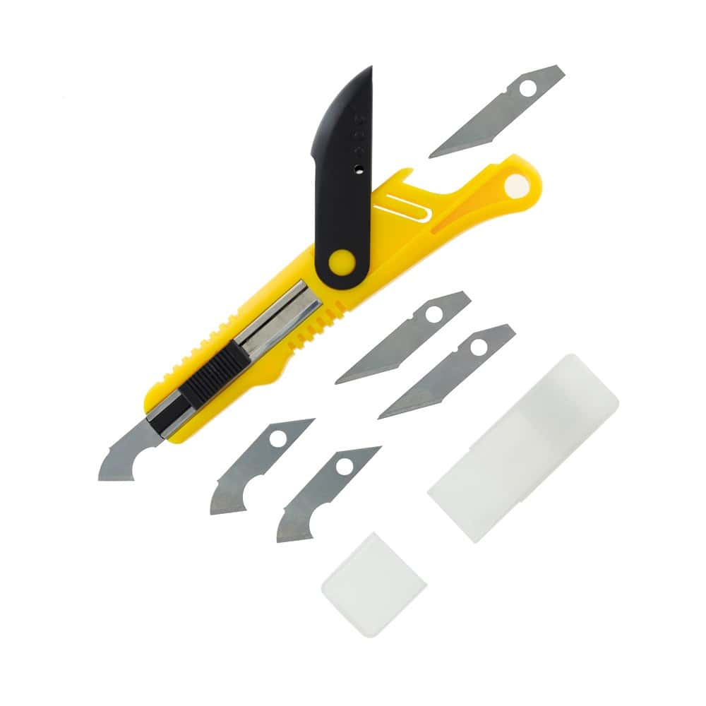 T06012 - Cúter grabador y Surtido de 5 cuchillas