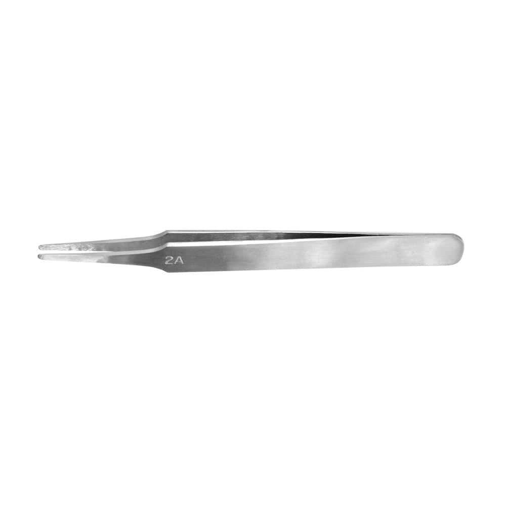 T12007 - Pinzas de punta redonda en acero inoxidable (120 mm)
