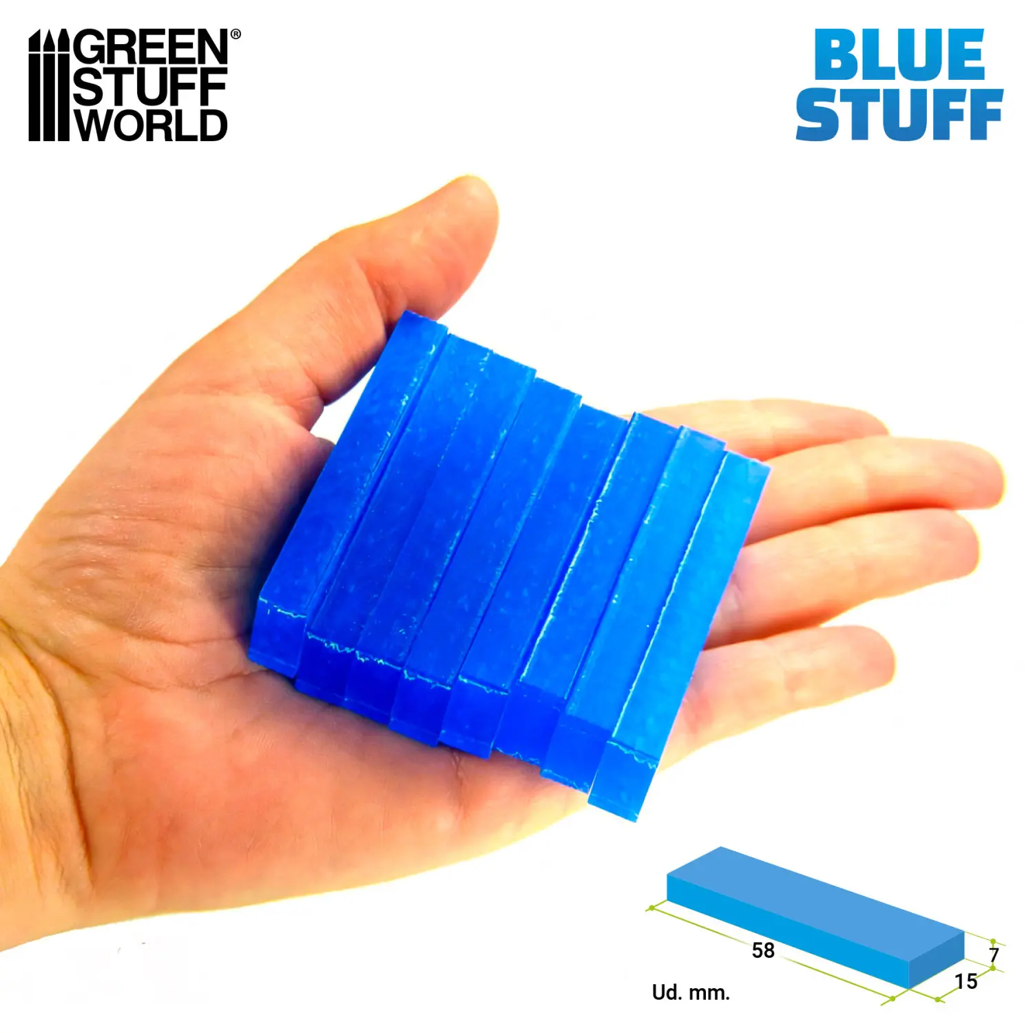 Blue Stuff Reutilizable 8 Barras - Imagen 2