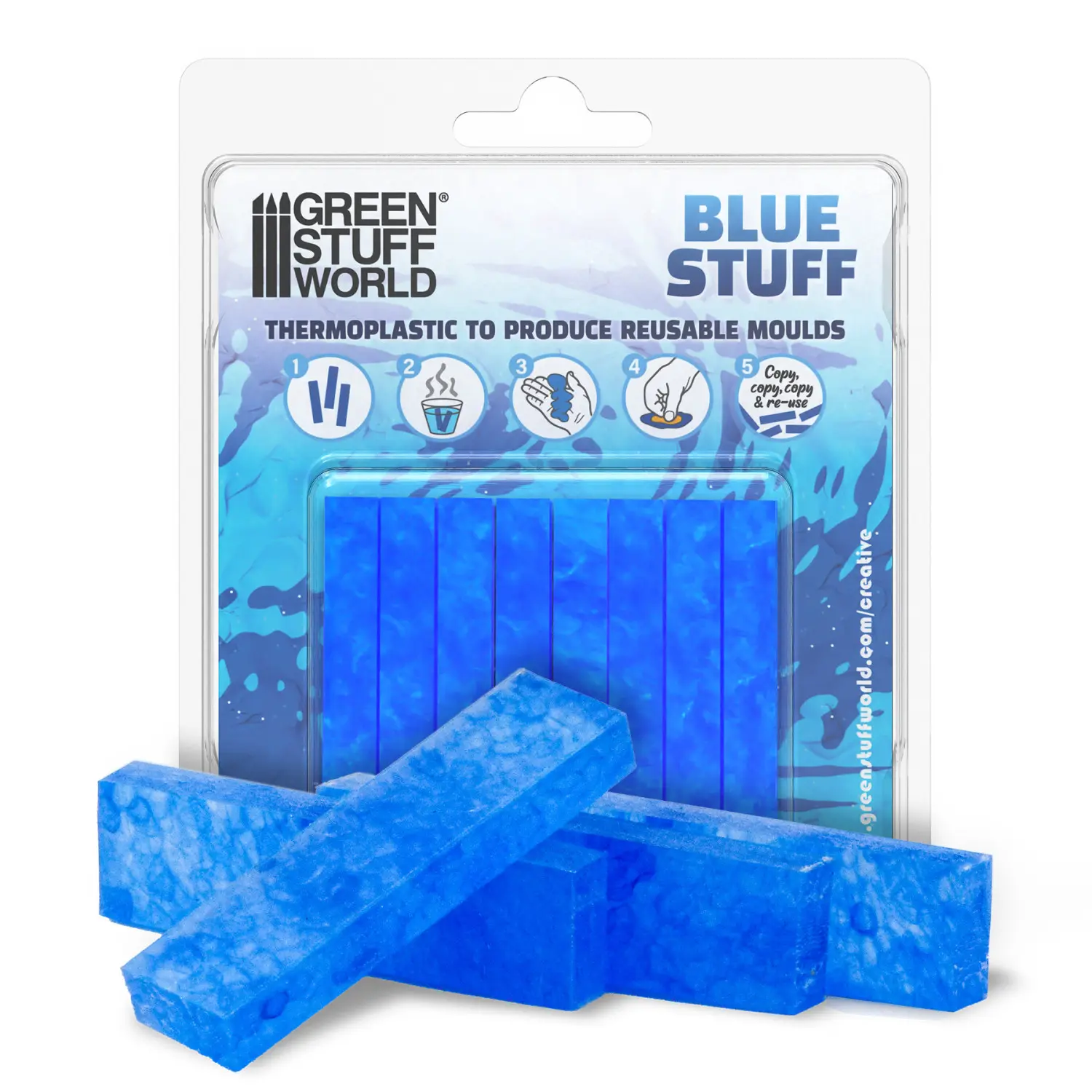 Blue Stuff Reutilizable 8 Barras - Imagen 5