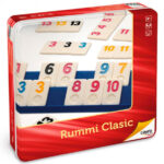 Rummi Clasic Cayro - Juego de mesa en caja metálica para 2-4 jugadores
