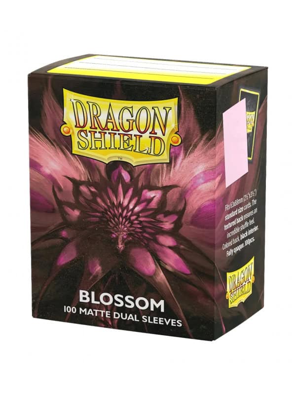 Dragon Shield Blossom Pastel Duals – Standard Size (100 fundas)