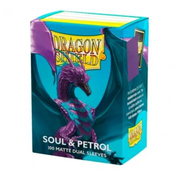 Fundas Standard Matte Soul & Petrol (100 Unidades) - Dragon Shield