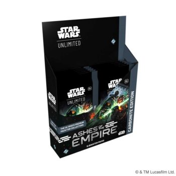 Star Wars Unlimited: Ashes of the Empire - Carbonite Booster Display (12) [Ingles]