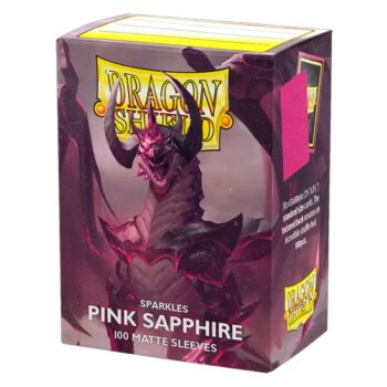 Fundas Standard Matte (100 fundas) Pink Sapphire - Dragon Shield