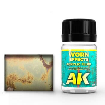 AK088 - Worn Effects: Fluido Acrílico para Desconchones 35ml