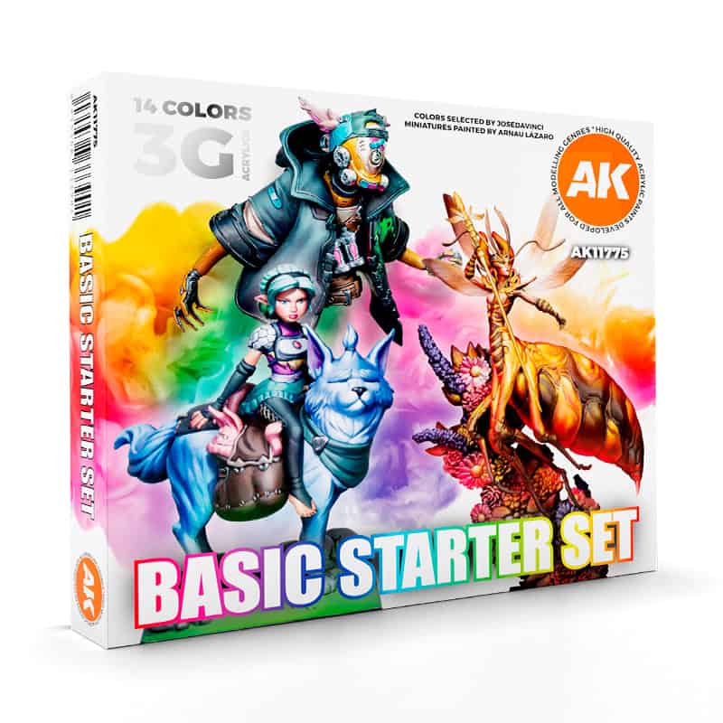 AK11775 – Basic Starter Set: 14 Colores 3Gen