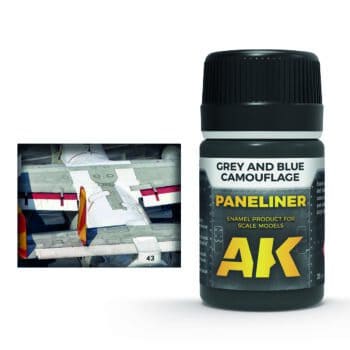 AK2072 - Panelador para Camuflaje Gris y Azul 35ml