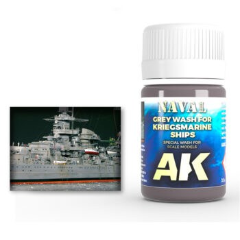AK303 - Lavado Gris para Buques de la Kriegsmarine 35ml