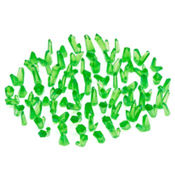 3D Printed - Cristales VERDES / GREEN Crystals (S)