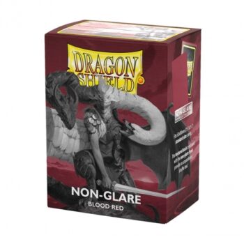 Rojo Sangre - Fundas Matte Non-Glare - Standard Dragon Shield