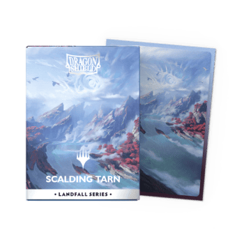 Scalding Tarn - Fundas Landfall Series - Standard Dragon Shield (Magic: The Gathering)