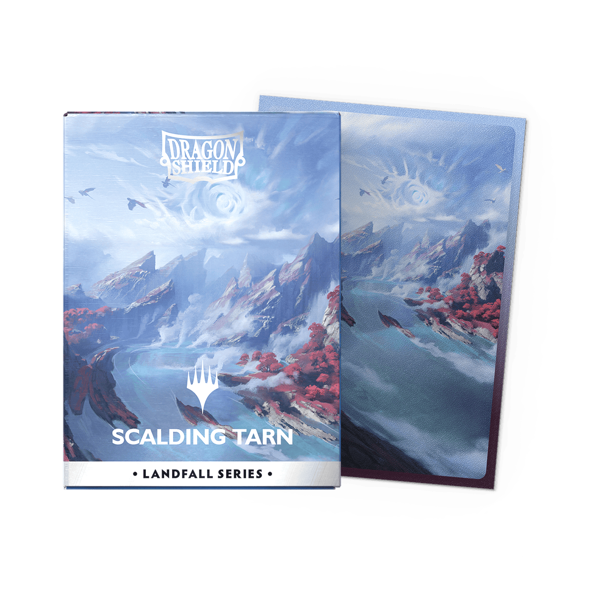Scalding Tarn - Fundas Landfall Series - Standard Dragon Shield (Magic: The Gathering)