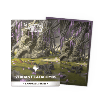 Verdant Catacombs - Fundas Landfall Series - Standard Dragon Shield (Magic: The Gathering)