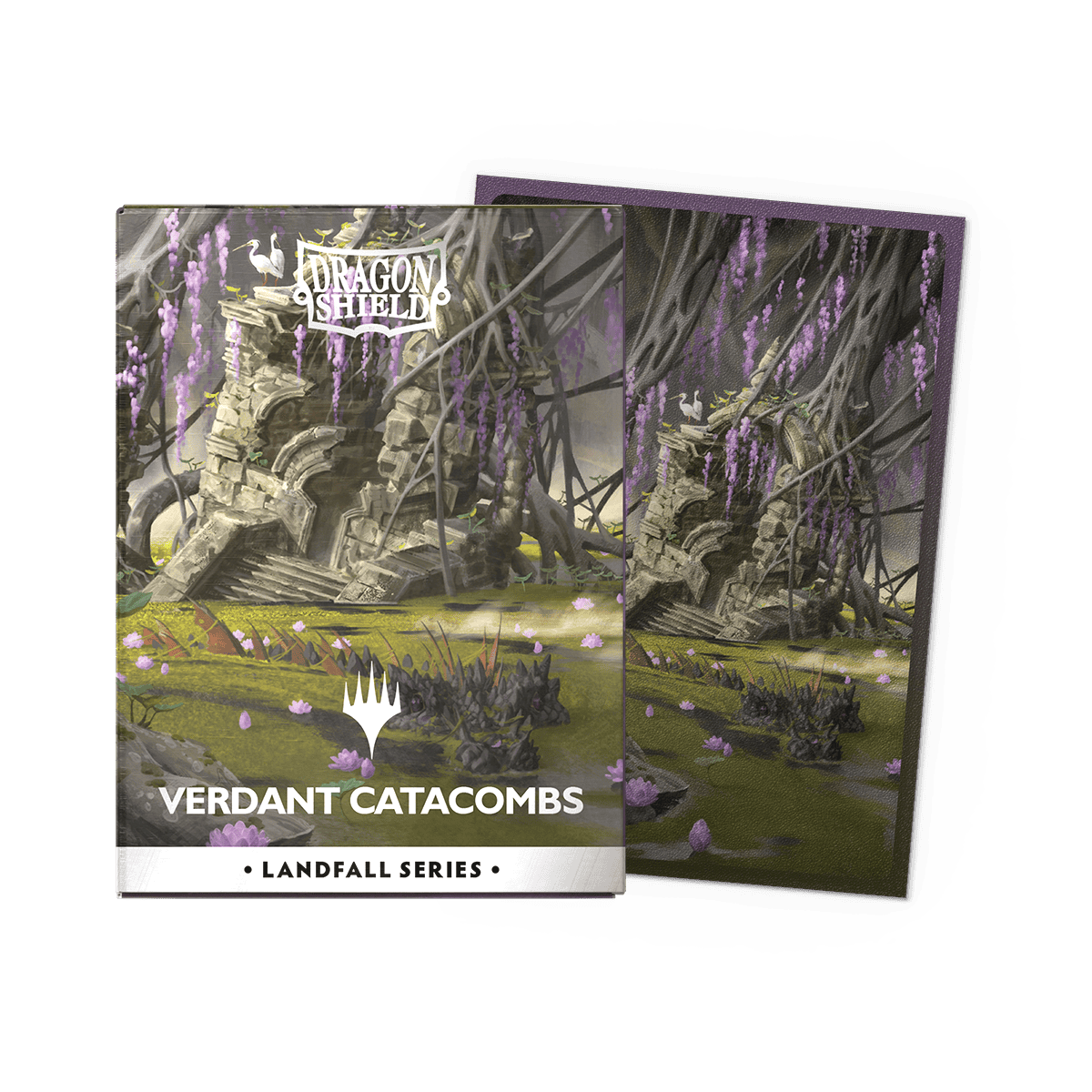 Verdant Catacombs - Fundas Landfall Series - Standard Dragon Shield (Magic: The Gathering)