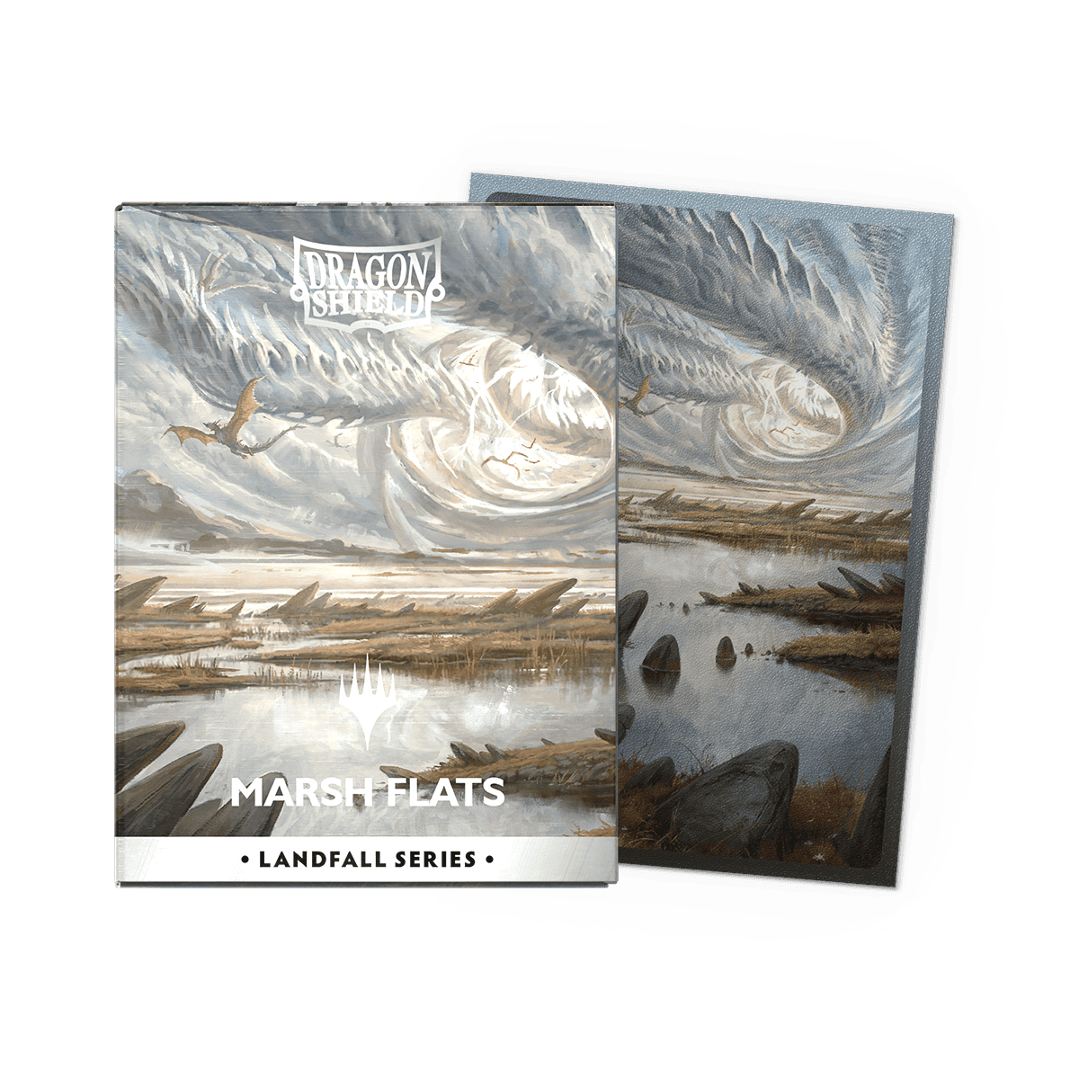 Marsh Flats - Fundas Landfall Series - Standard Dragon Shield (Magic: The Gathering)