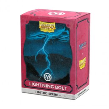 Lightning Bolt - Fundas Brushed Art - Standard Dragon Shield (Magic: The Gathering)
